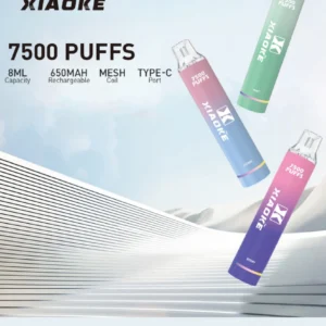 梟客7500口拋棄式--XIAOKE一次性電子煙