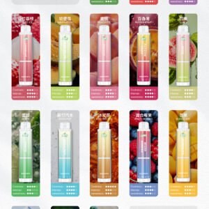 LIMI8000口抛棄式-一次性電子煙-可充電發光