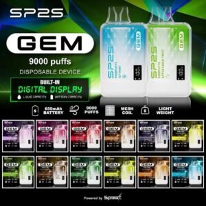 SP2S9000口拋棄式-思博瑞GEM9000口一次性電子煙